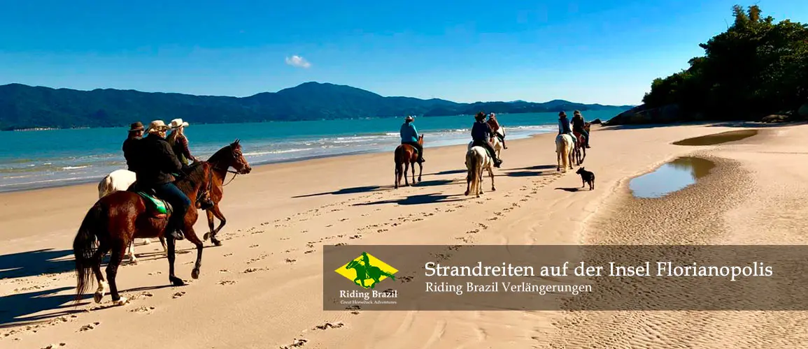 Beach Riding on Florianopolis Island